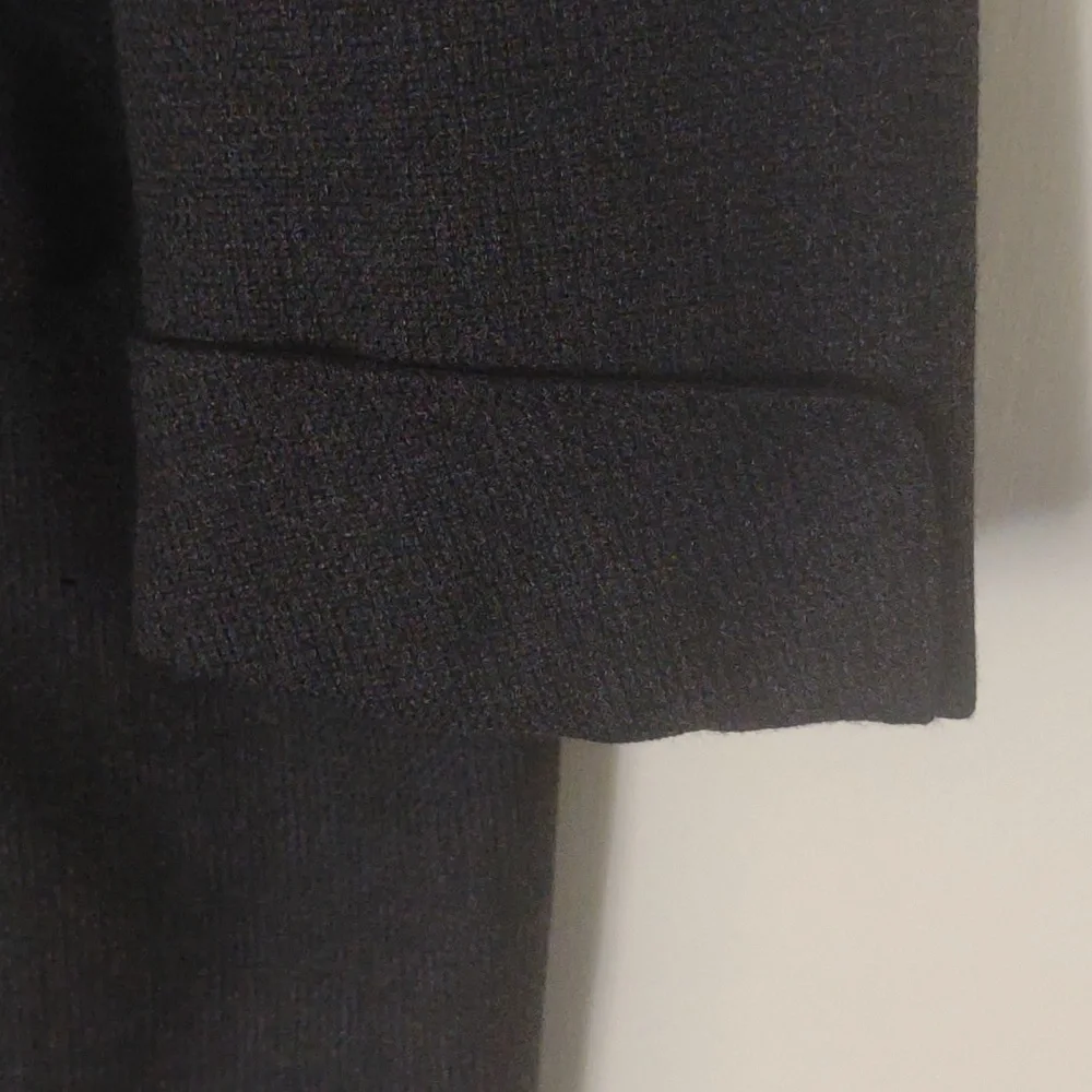 Botony 500 Maurice L Rothschild overcoat. Dark charcoal Lined 43R Made in USA